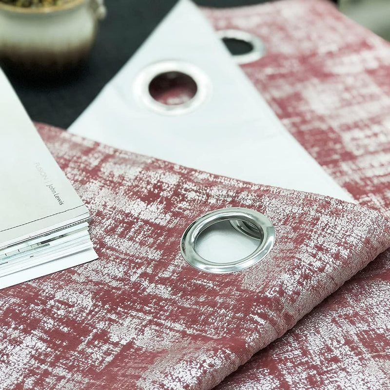 Soft Velvet Curtains 100% Blackout for Window Bedroom