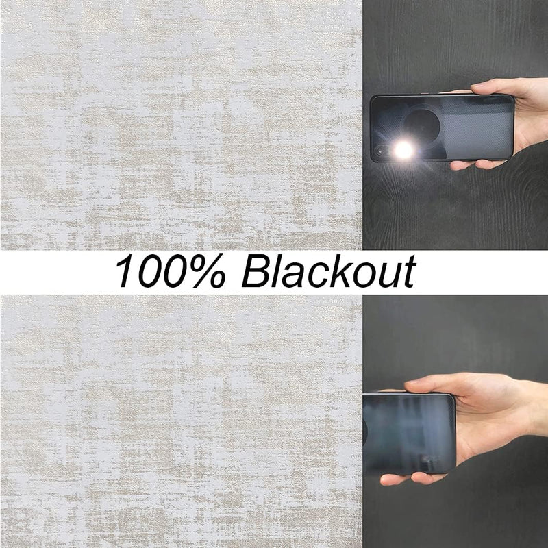 Soft Velvet Curtains 100% Blackout for Window Bedroom