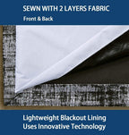 Soft Velvet Curtains 100% Blackout for Window Bedroom