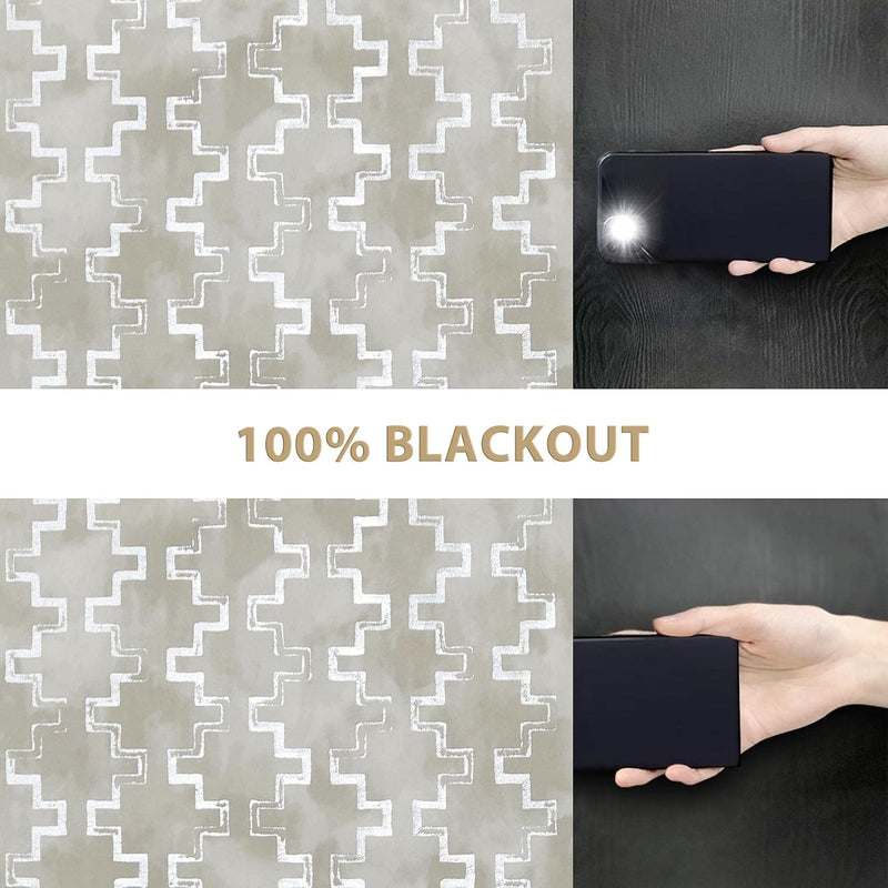 Soft Velvet Curtains 100% Blackout for Window Bedroom