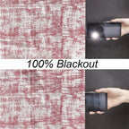 Soft Velvet Curtains 100% Blackout for Window Bedroom