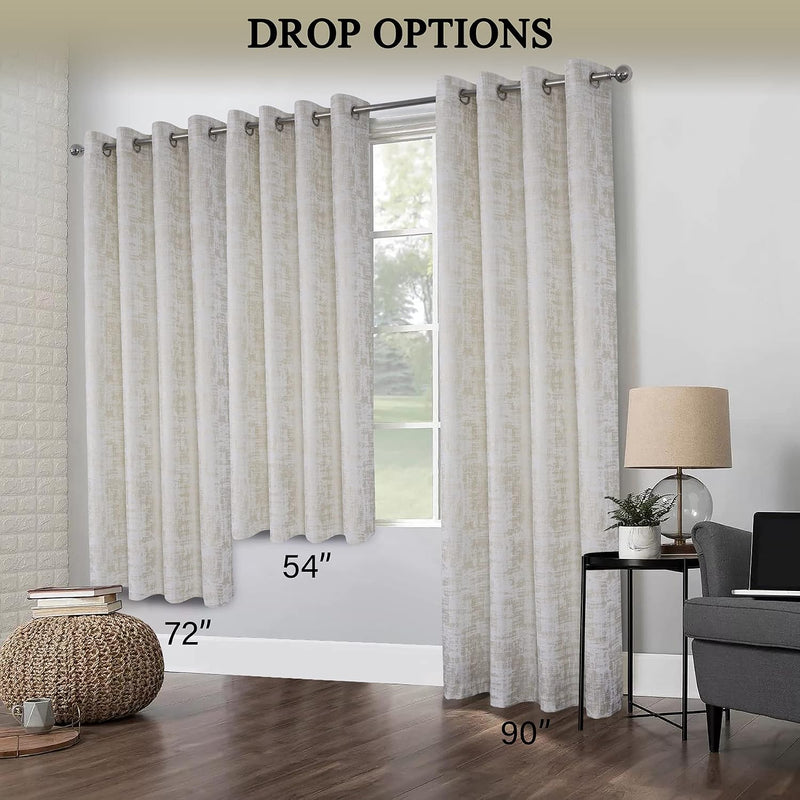 Soft Velvet Curtains 100% Blackout for Window Bedroom