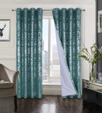 Soft Velvet Curtains 100% Blackout for Window Bedroom