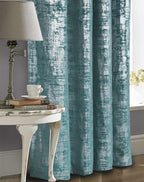 Soft Velvet Curtains 100% Blackout for Window Bedroom
