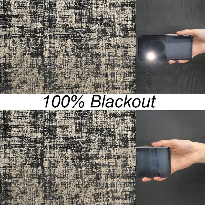 Soft Velvet Curtains 100% Blackout for Window Bedroom