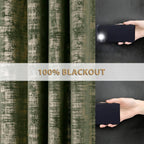 Soft Velvet Curtains 100% Blackout for Window Bedroom