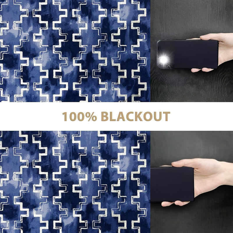 Soft Velvet Curtains 100% Blackout for Window Bedroom