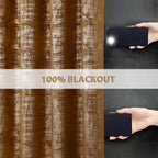 Soft Velvet Curtains 100% Blackout for Window Bedroom