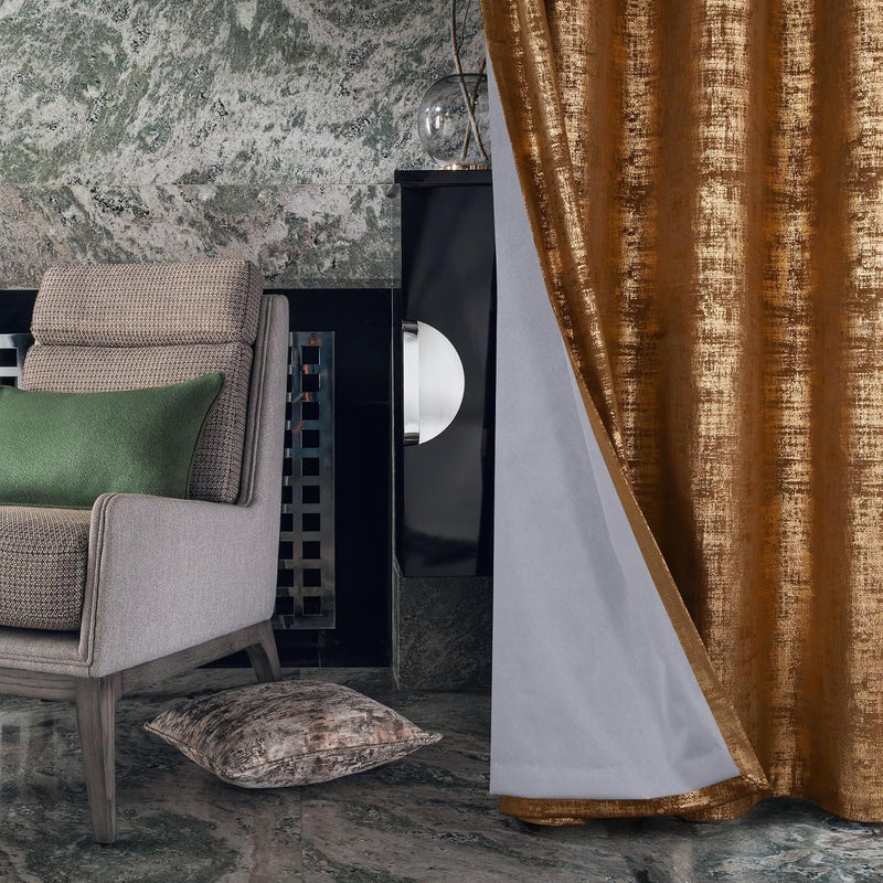 Soft Velvet Curtains 100% Blackout for Window Bedroom