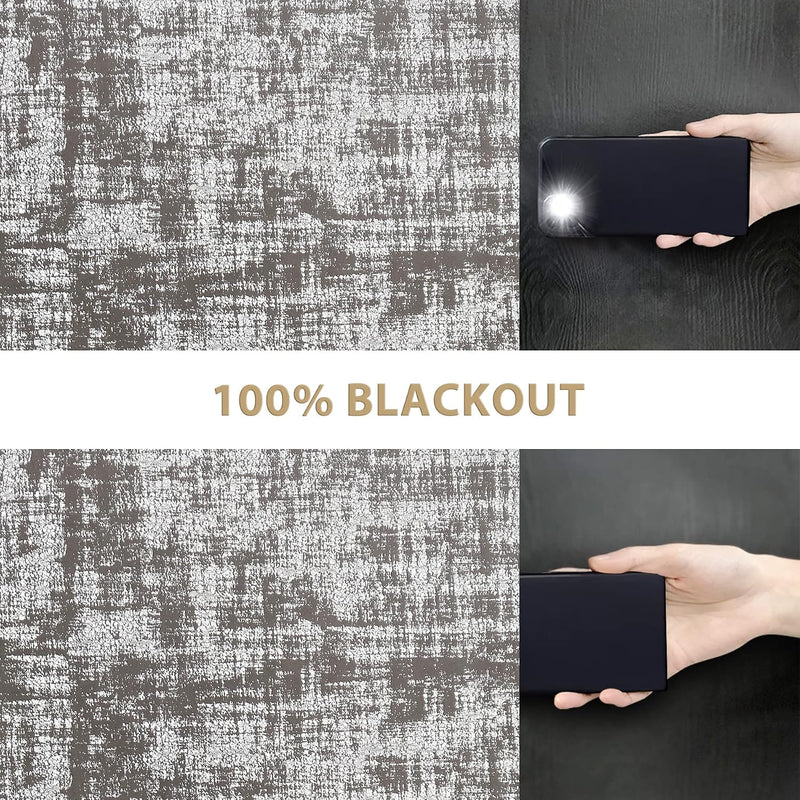 Soft Velvet Curtains 100% Blackout for Window Bedroom