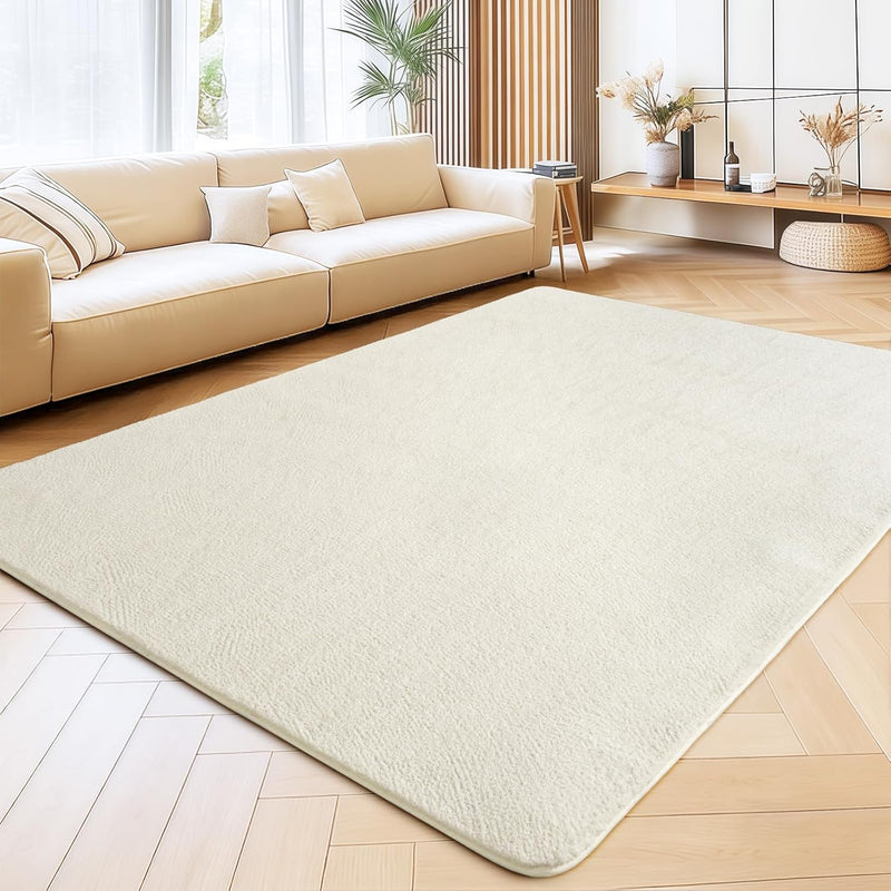 Soft Washable Rugs for Living Room Fluffy