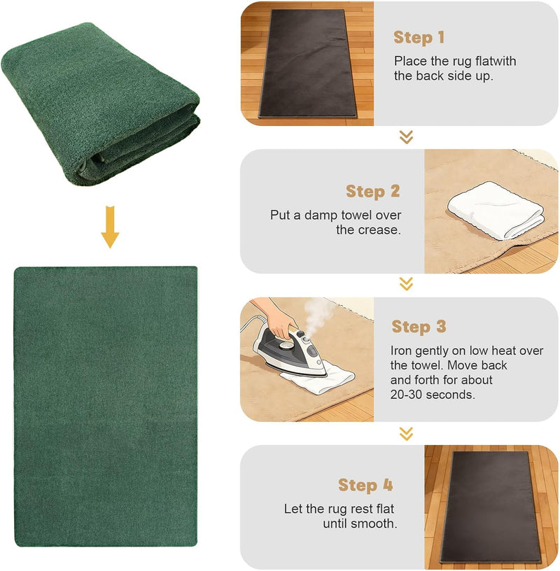 Soft Washable Rugs for Living Room Fluffy