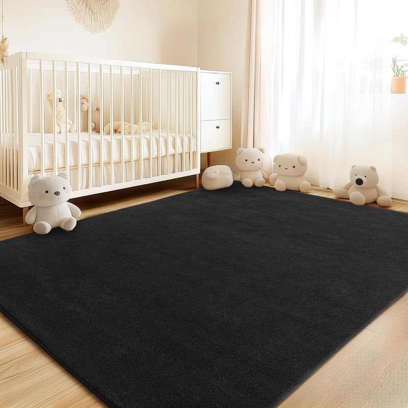 Soft Washable Rugs for Living Room Fluffy