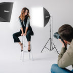 Softbox Lighting Kit 2 Packs Dimmable Soft Box