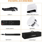 Softbox Lighting Kit 2800K-5700K 85W Bi-Colour Temperature LED