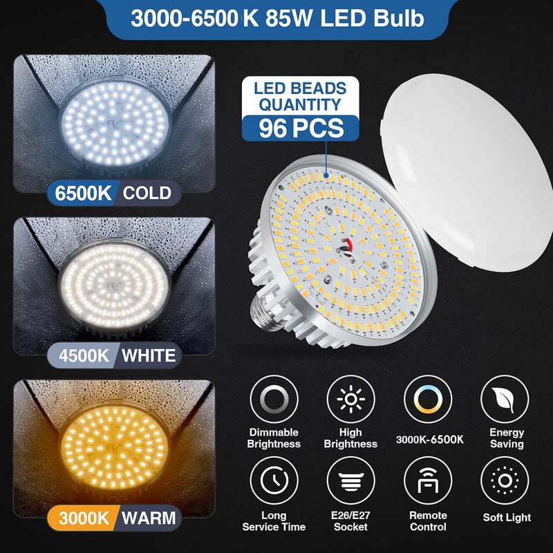 Softbox Lighting Kit 40x40CM Dimmable Soft Box Professional (2 Pack)