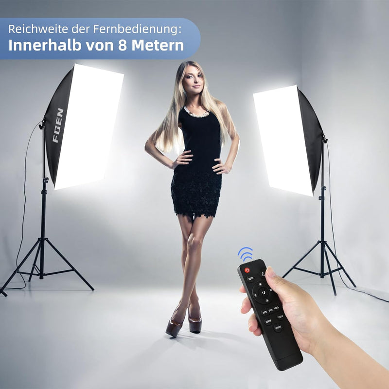 Softbox Photography Lighting 85W LED Soft Box