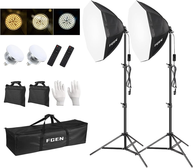 Softbox Photography Lighting 85W LED Soft Box