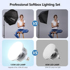Softbox Photography Lighting 85W LED Soft Box