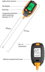 Soil Ph Meter 4-In-1soil Moisture for Houseplants Test