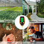 Soil Ph Meter 4-In-1soil Moisture for Houseplants Test