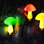 Solar Mushroom Lights