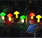 Solar Mushroom Lights