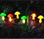 Solar Mushroom Lights