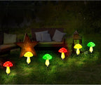 Solar Mushroom Lights