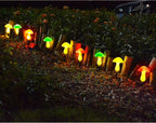 Solar Mushroom Lights