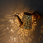 Solar Watering Can Lights Garden Ornaments