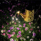 Solar Watering Can Lights Garden Ornaments