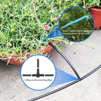Solar Watering System Automatic Set Garden with 15m
