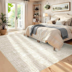Solid Living Room Rug Visual Texture