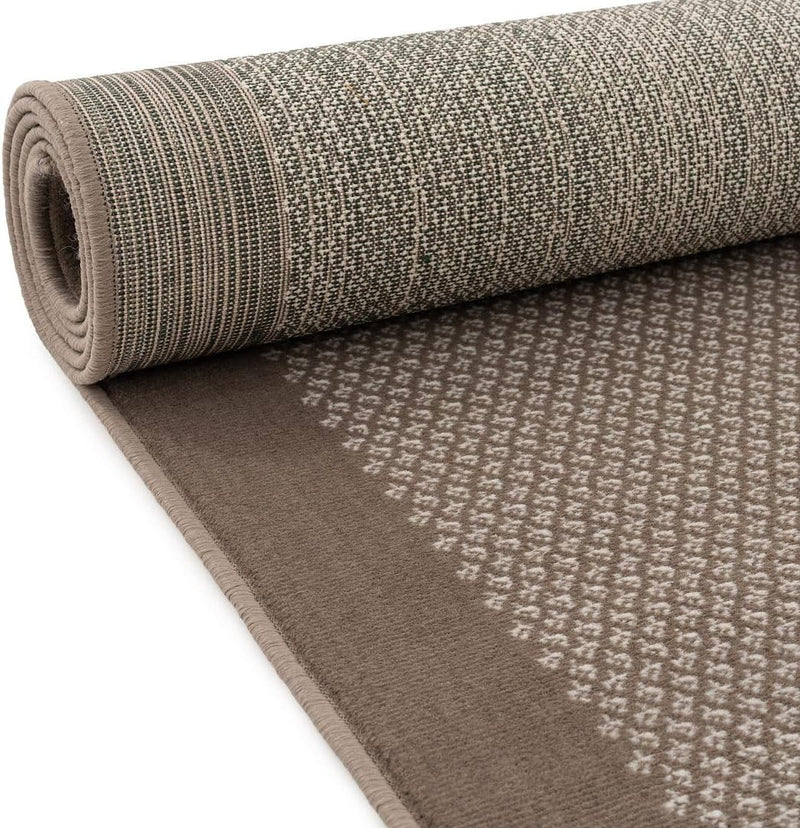 Solid Stair Carpet Runner Contemporary Neutral Design