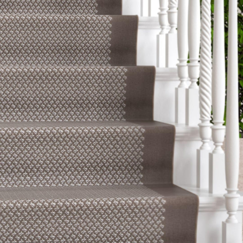 Solid Stair Carpet Runner Contemporary Neutral Design