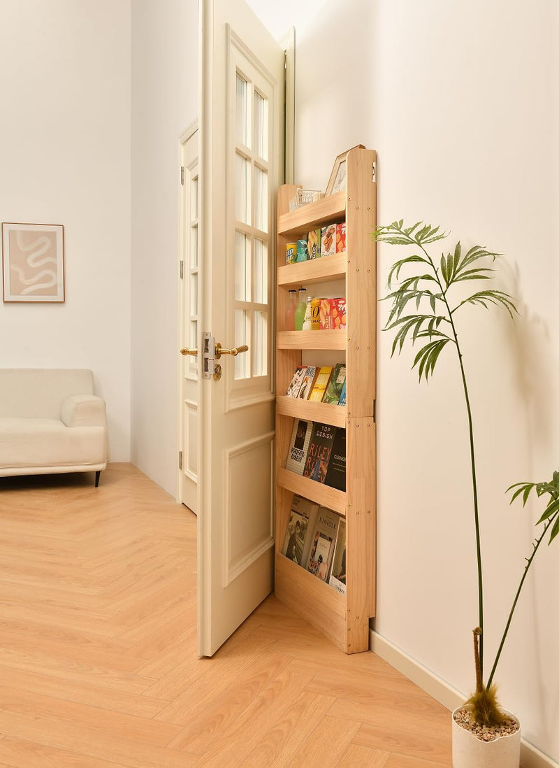 Solid Wood Bookshelf Bookcase Book Shelf Organiser