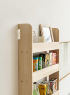Solid Wood Bookshelf Bookcase Book Shelf Organiser