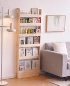Solid Wood Bookshelf Bookcase Book Shelf Organiser