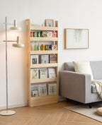 Solid Wood Bookshelf Bookcase Book Shelf Organiser