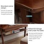 Solid Wood Computer Desk with Drawers Small Home