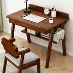 Solid Wood Computer Desk with Drawers Small Home