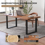 Solid Wood Office Desk 47.24" Executive Computer
