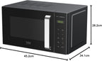 Solo Microwave 20L Capacity 800W Power Touch Controls