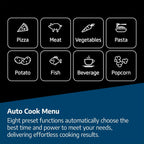 Solo Microwave 20L Capacity 800W Power Touch Controls