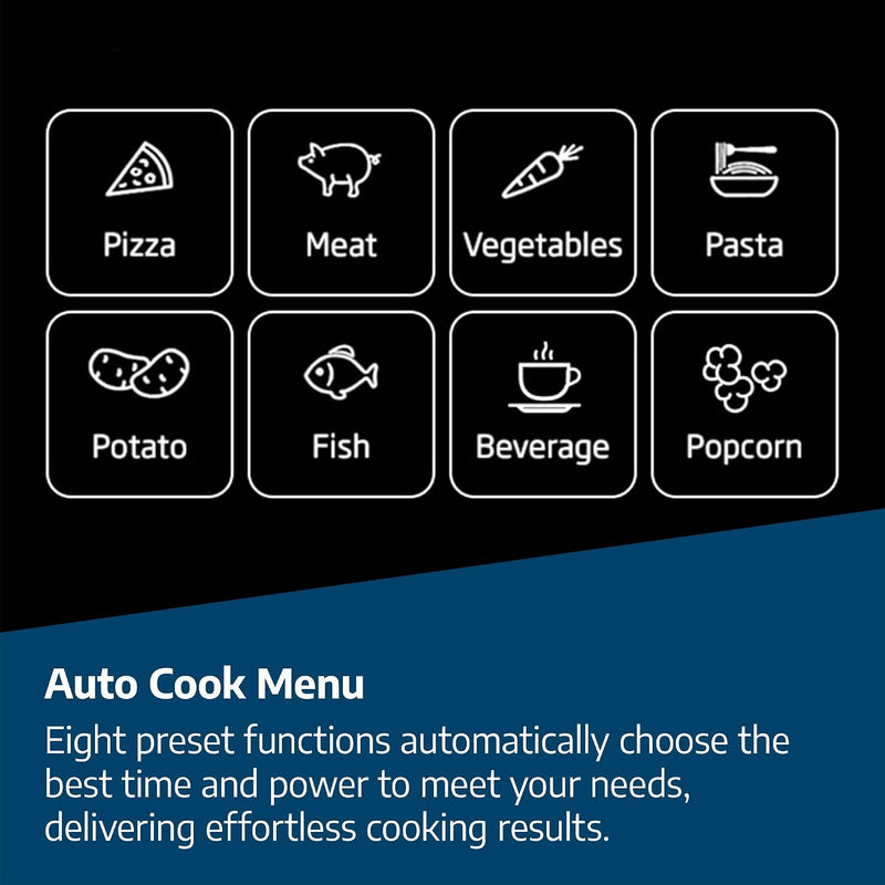 Solo Microwave 20L Capacity 800W Power Touch Controls
