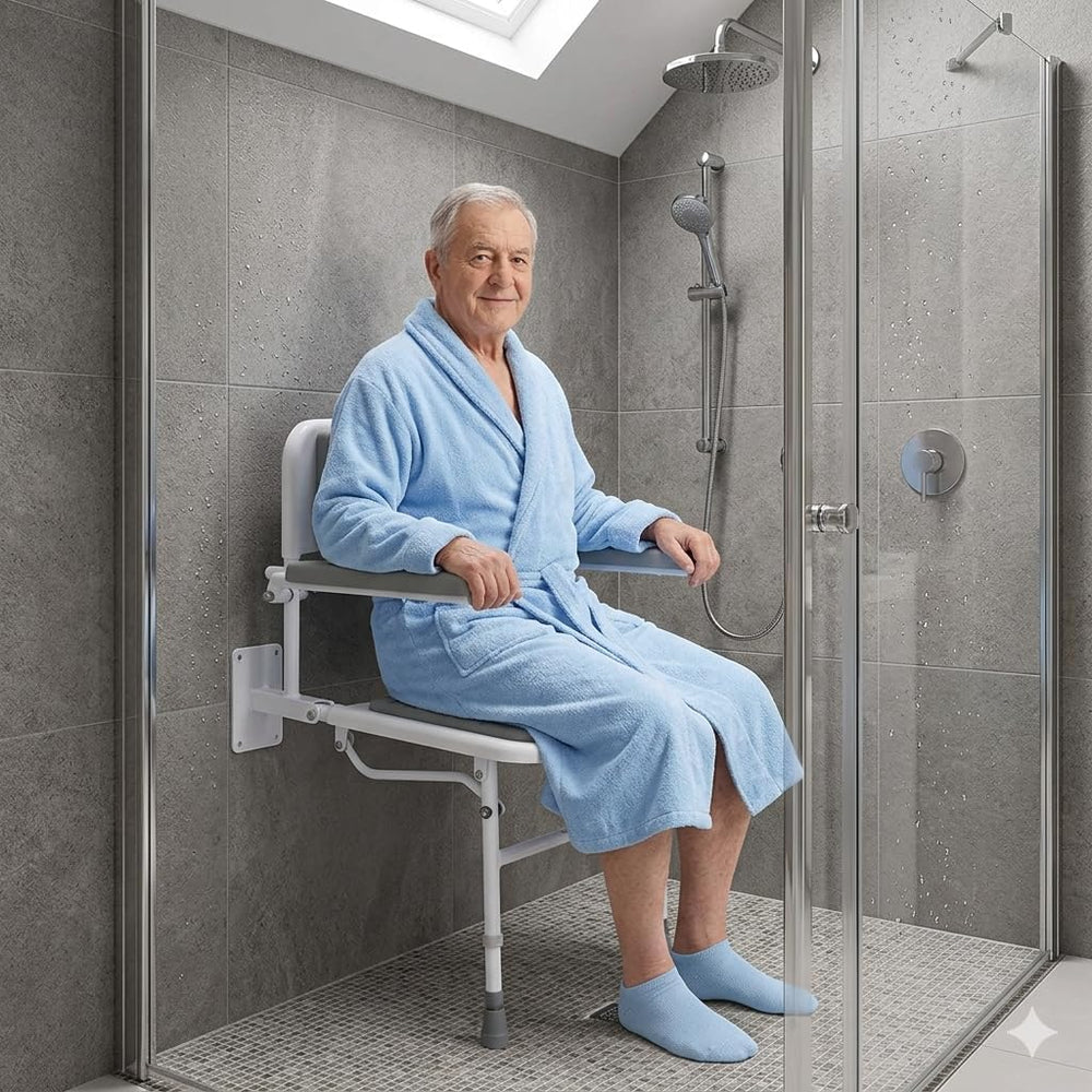 Solo Standard Deluxe Shower Seat with Legs