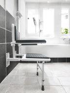 Solo Standard Deluxe Shower Seat with Legs