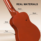 Soprano Ukulele Starter Kit for Beginners with Bag
