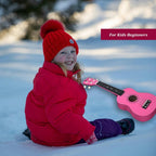 Soprano Ukulele Starter Kit for Beginners with Bag